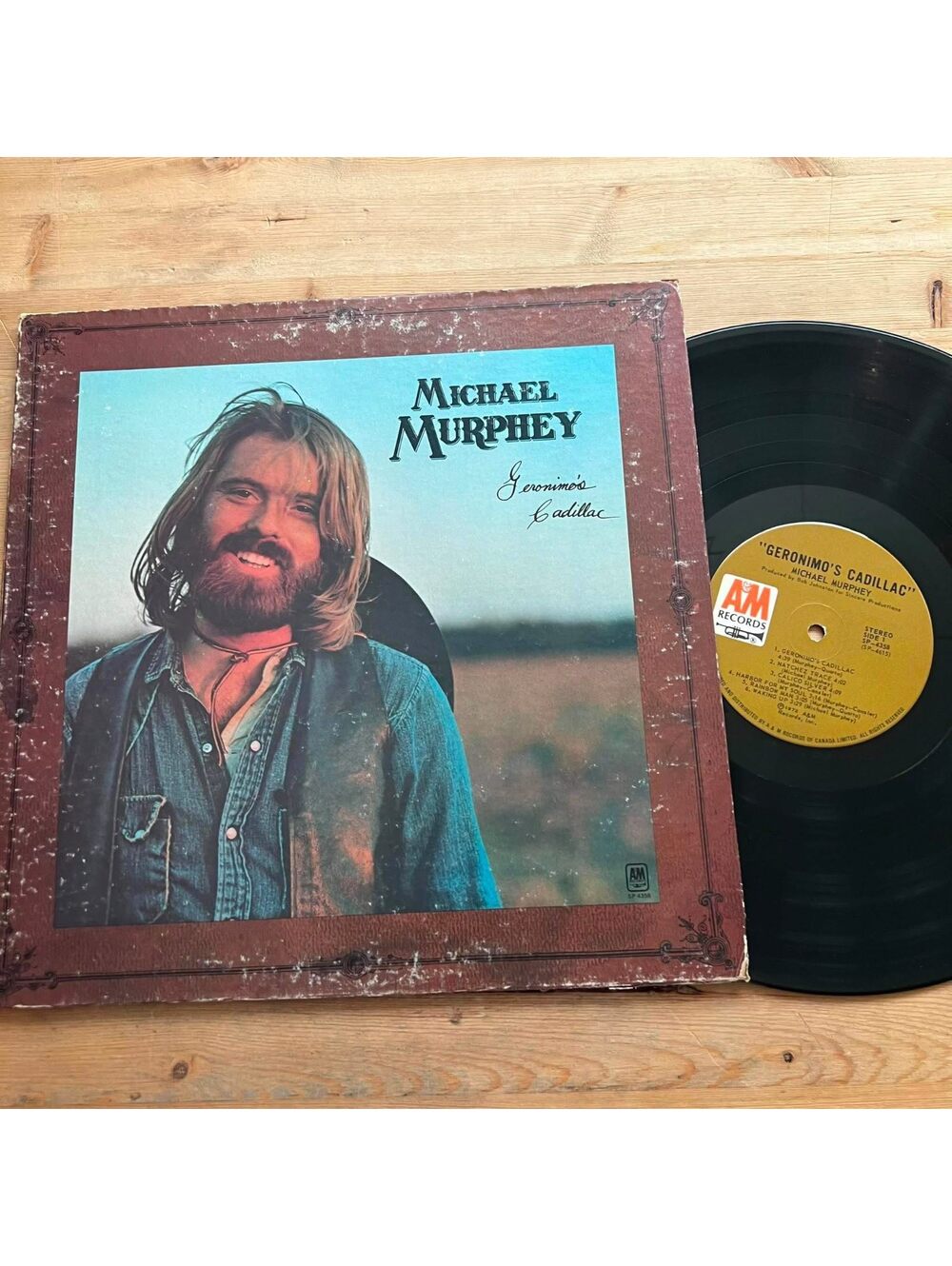 Michael Murphey - Geronimo's Cadillac 33rpm VG+ VR20